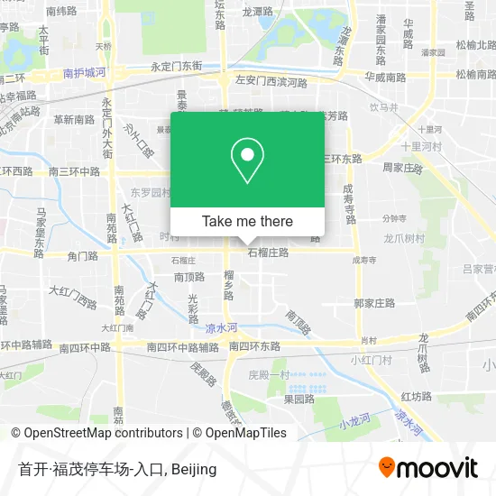 首开·福茂停车场-入口 map