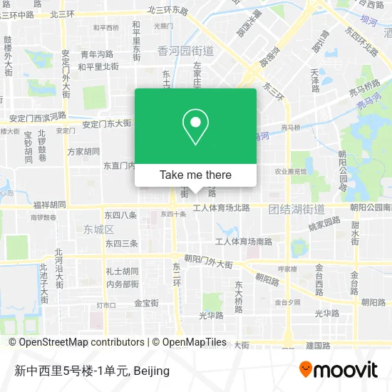 新中西里5号楼-1单元 map