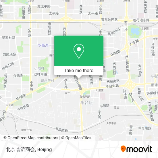 北京临沂商会 map