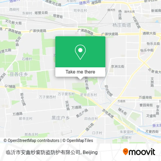 临沂市安鑫纱窗防盗防护有限公司 map