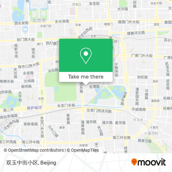 双玉中街小区 map