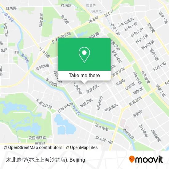 木北造型(亦庄上海沙龙店) map
