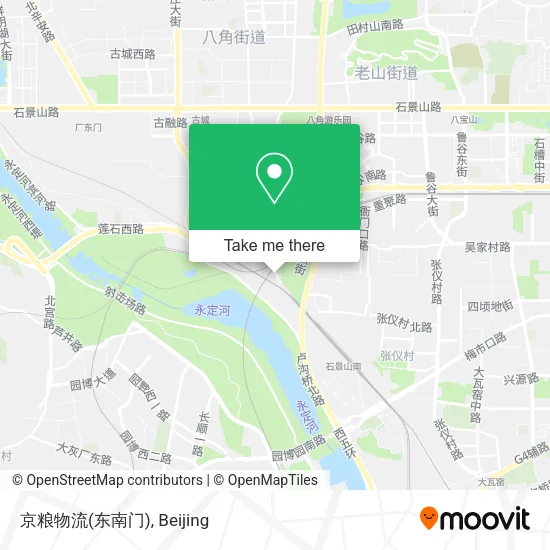 京粮物流(东南门) map