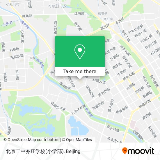 北京二中亦庄学校(小学部) map