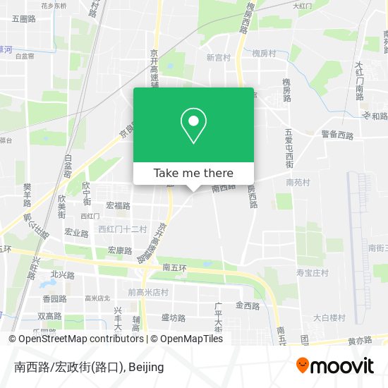 南西路/宏政街(路口) map