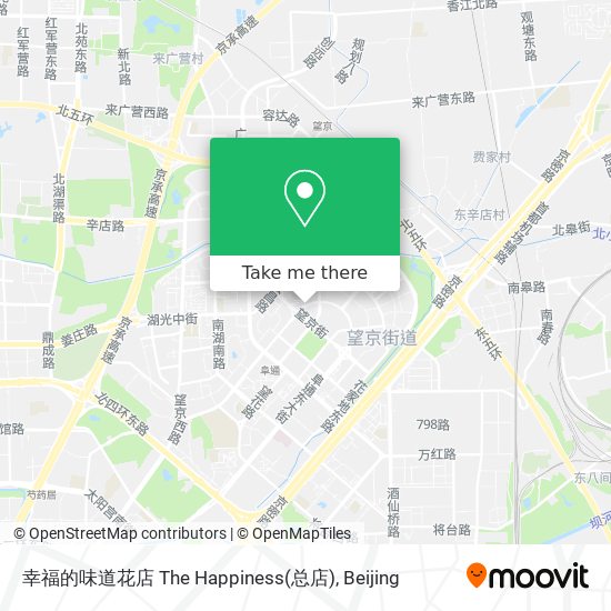 幸福的味道花店 The Happiness(总店) map