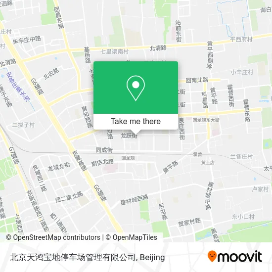 北京天鸿宝地停车场管理有限公司 map