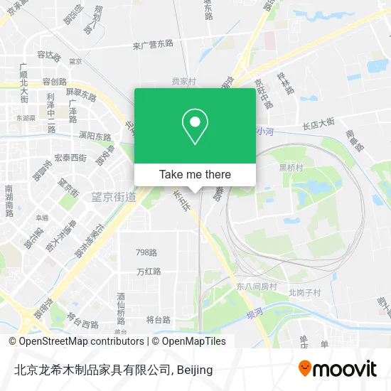 北京龙希木制品家具有限公司 map