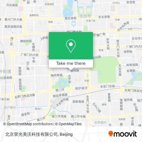 北京荣光美沃科技有限公司 map