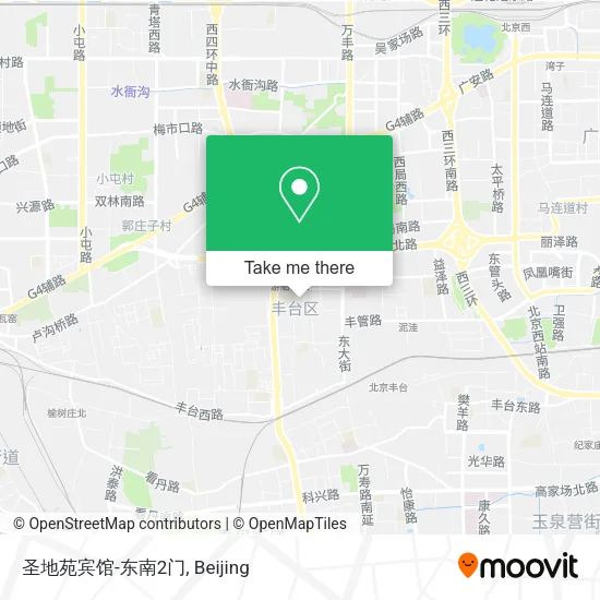 圣地苑宾馆-东南2门 map