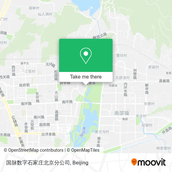 国脉数字石家庄北京分公司 map