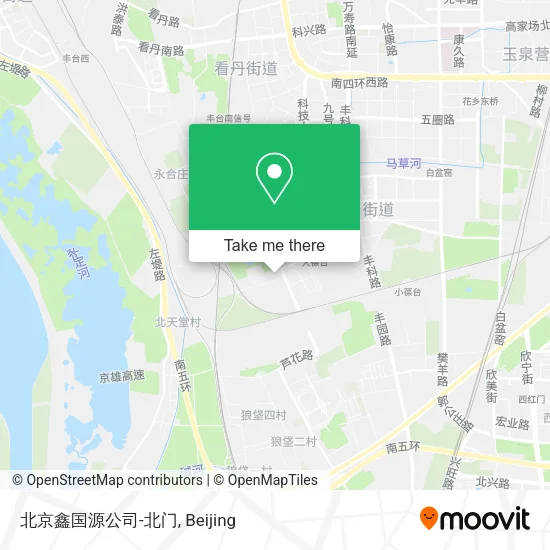 北京鑫国源公司-北门 map