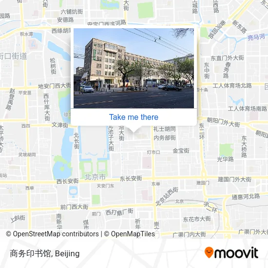 商务印书馆 map