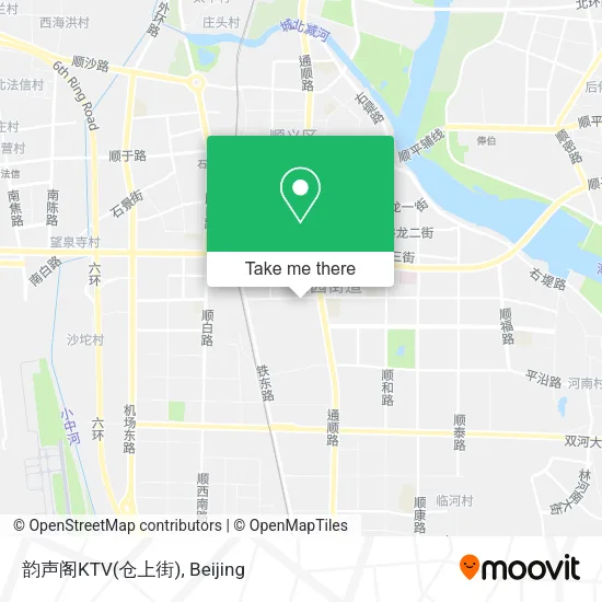 韵声阁KTV(仓上街) map