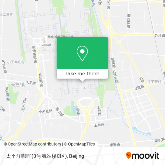 太平洋咖啡(3号航站楼C区) map