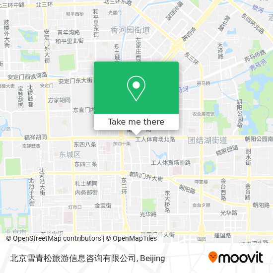 北京雪青松旅游信息咨询有限公司 map