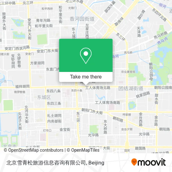 北京雪青松旅游信息咨询有限公司 map