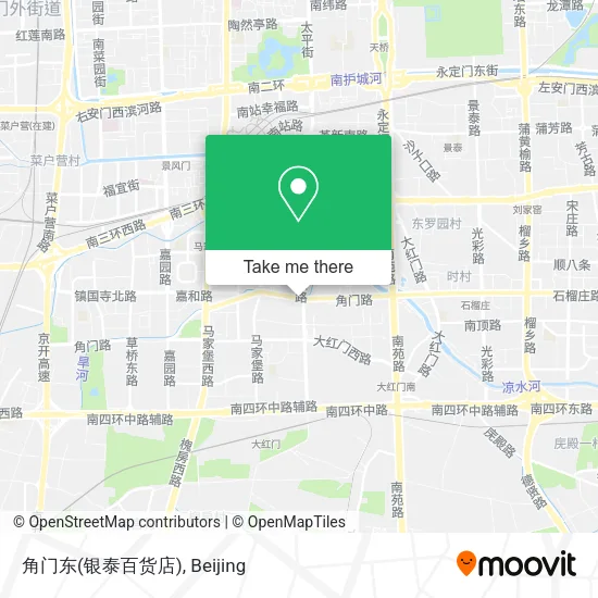 角门东(银泰百货店) map