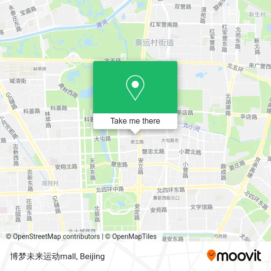 博梦未来运动mall map