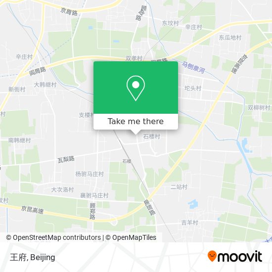 王府 map