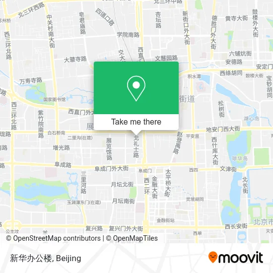新华办公楼 map