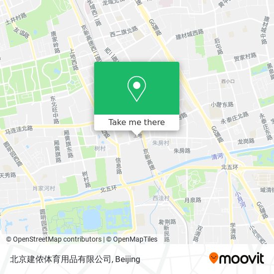 北京建侬体育用品有限公司 map
