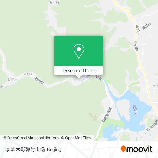 森霖木彩弹射击场 map