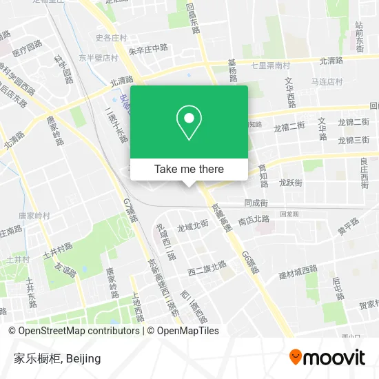 家乐橱柜 map