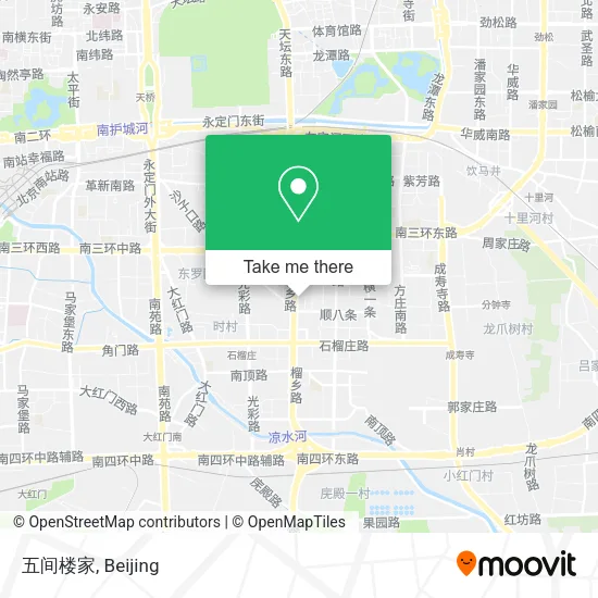 五间楼家 map