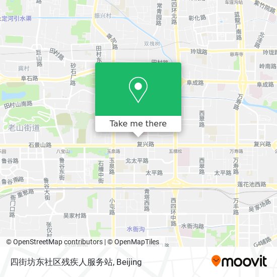四街坊东社区残疾人服务站 map