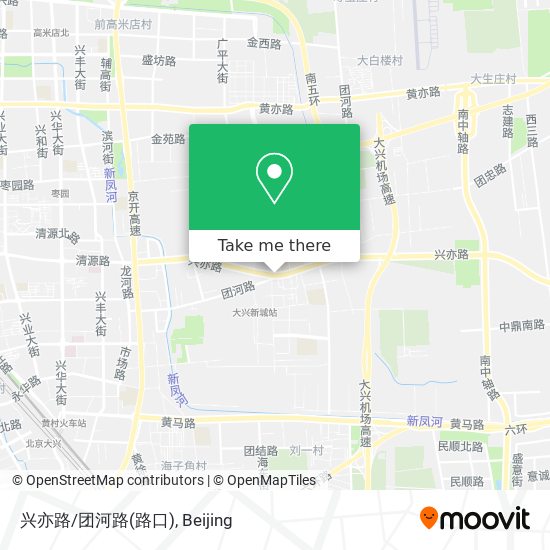 兴亦路/团河路(路口) map