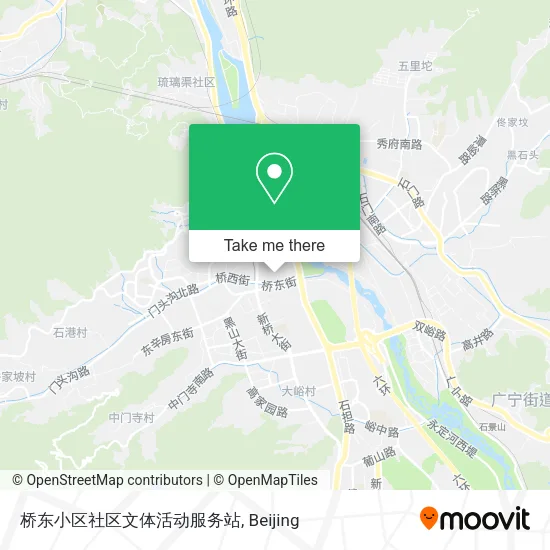 桥东小区社区文体活动服务站 map