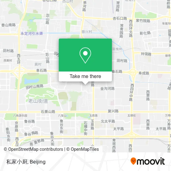私家小厨 map