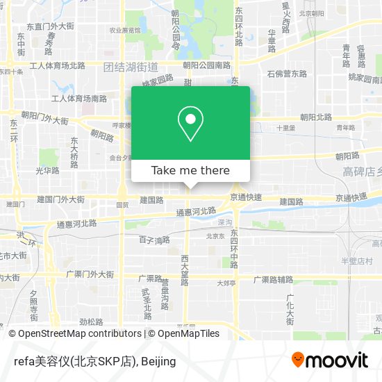 refa美容仪(北京SKP店) map