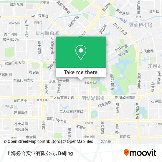 上海必合实业有限公司 map
