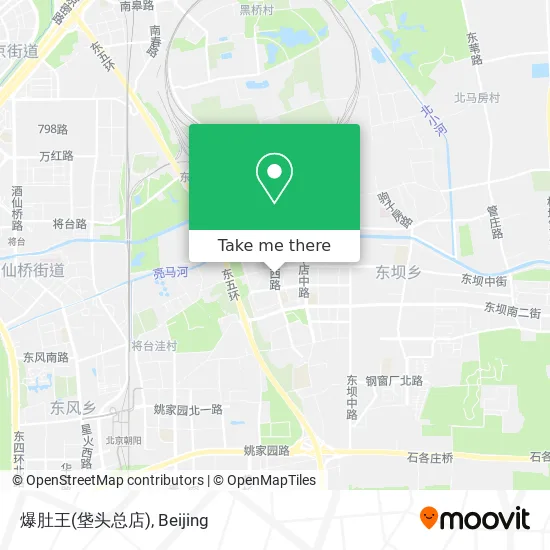 爆肚王(垡头总店) map