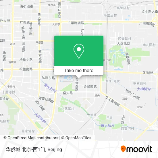 华侨城·北京-西1门 map