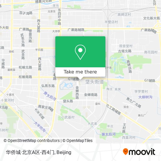 华侨城·北京A区-西4门 map