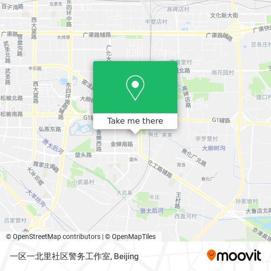 一区一北里社区警务工作室 map