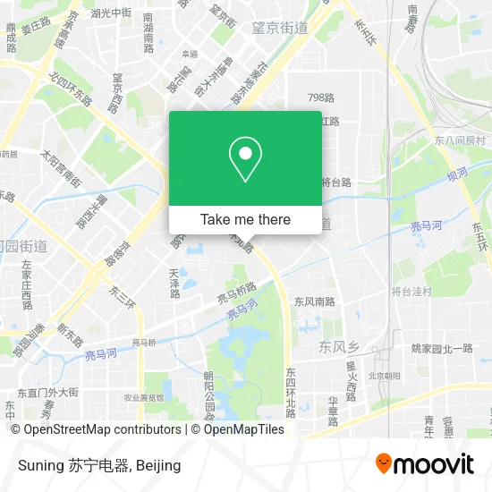 Suning 苏宁电器 map