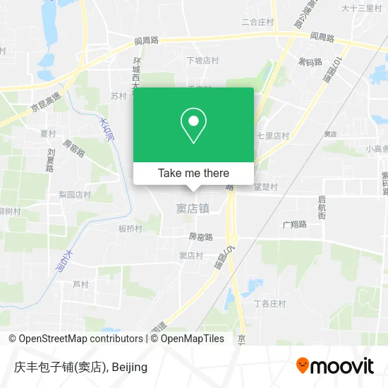 庆丰包子铺(窦店) map