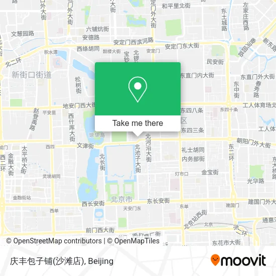 庆丰包子铺(沙滩店) map