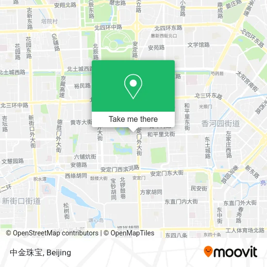 中金珠宝 map