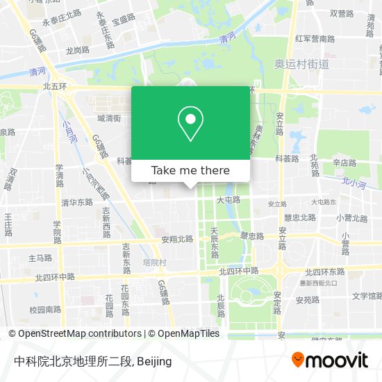 中科院北京地理所二段 map