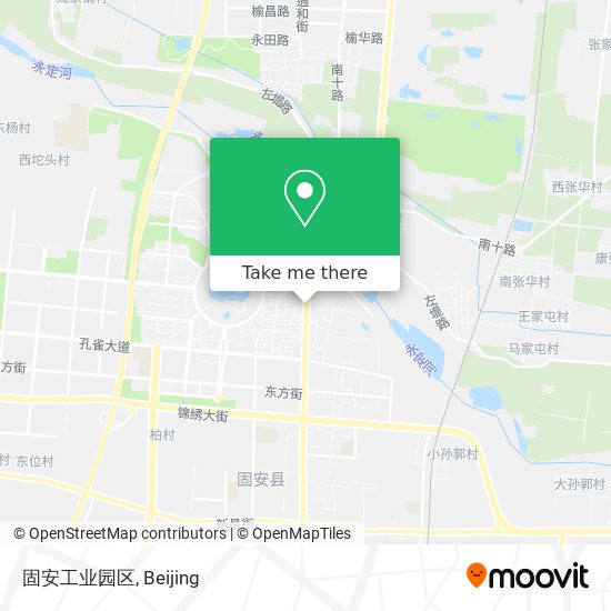 固安工业园区 map