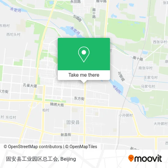 固安县工业园区总工会 map