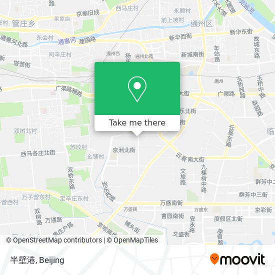 半壁港 map