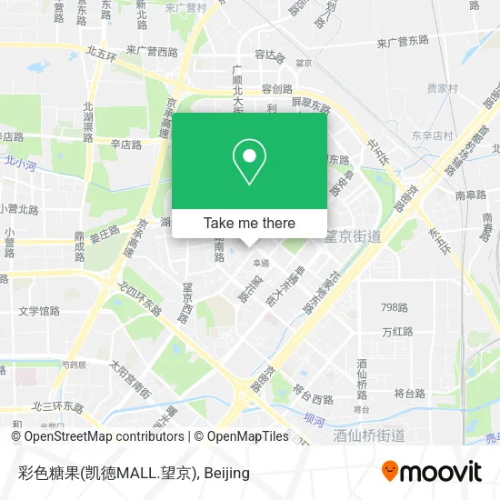 彩色糖果(凯德MALL.望京) map