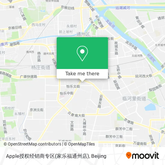 Apple授权经销商专区(家乐福通州店) map