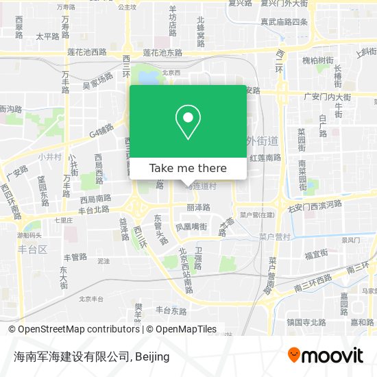 海南军海建设有限公司 map